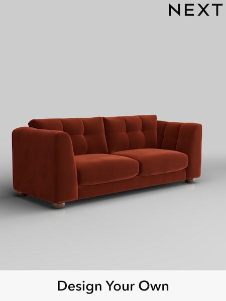 Plush Velvet Easy Clean/Ginger Orange Jasmine (W44842) | £1,475