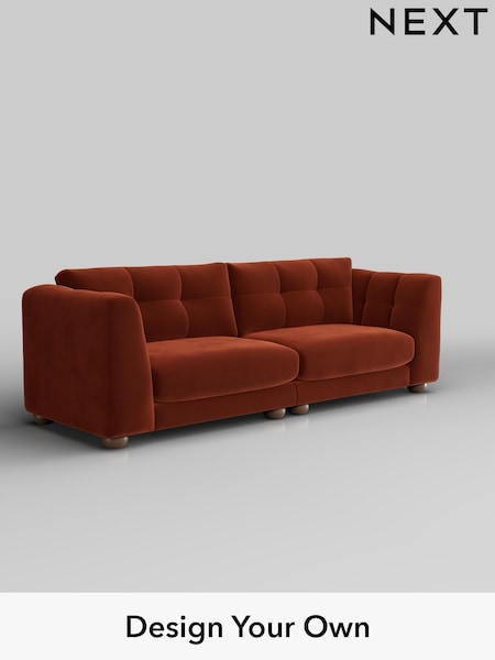 Plush Velvet Easy Clean/Ginger Orange Jasmine (W44842) | £1,575