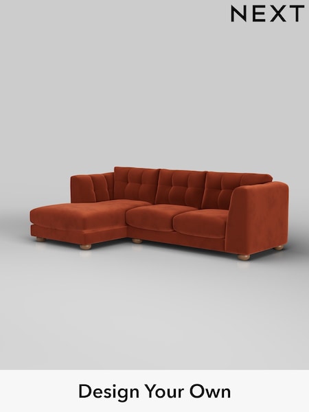 Plush Velvet Easy Clean/Ginger Orange Jasmine (W44842) | £2,075