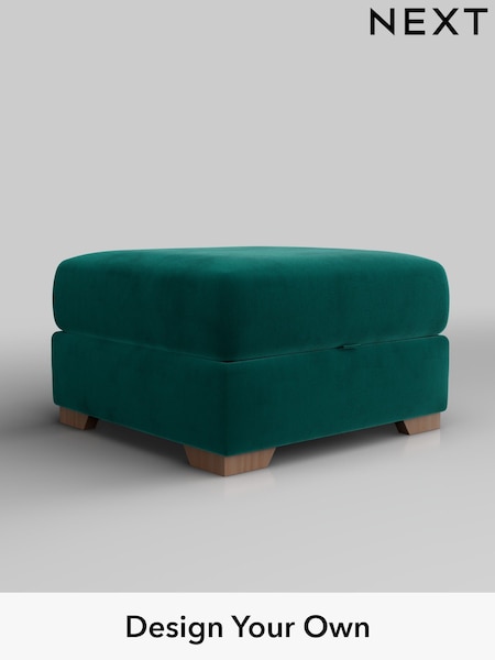 Plush Velvet Easy Clean/Juniper Green Houghton Deep Sit (W44845) | £499