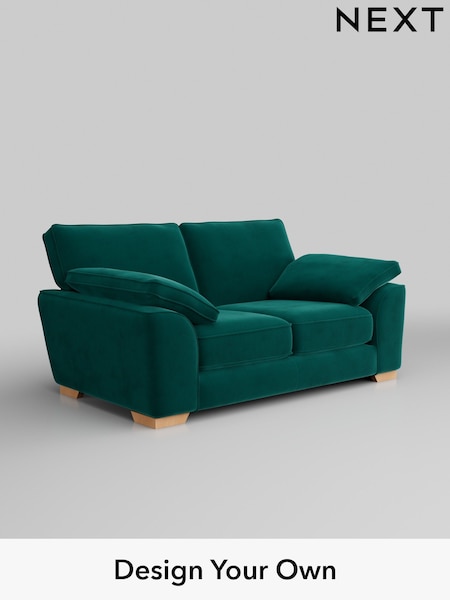 Plush Velvet Easy Clean/Juniper Green Stamford Grand Relaxed Sit (W44850) | £1,625