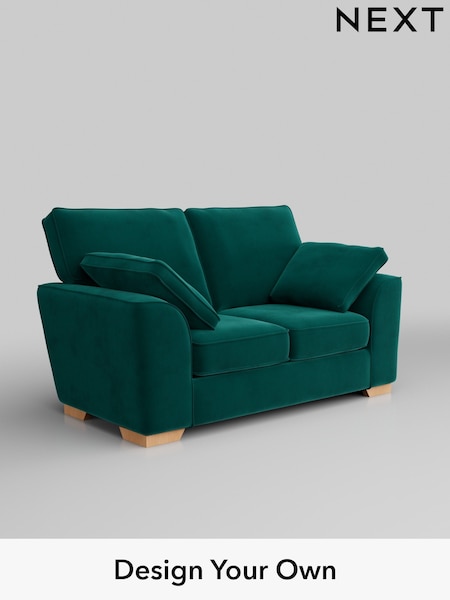 Plush Velvet Easy Clean/Juniper Green Stamford (W44851) | £1,050