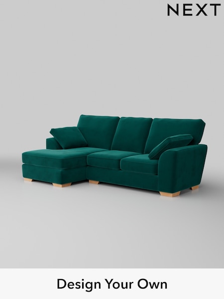 Plush Velvet Easy Clean/Juniper Green Stamford (W44851) | £1,799