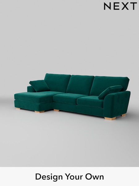 Plush Velvet Easy Clean/Juniper Green Stamford (W44851) | £1,950