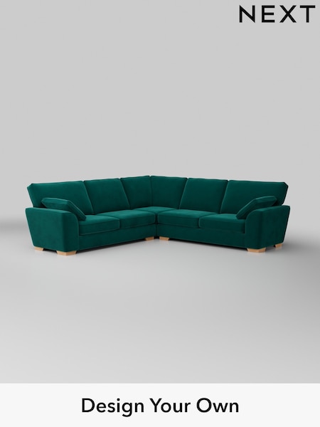Plush Velvet Easy Clean/Juniper Green Stamford (W44851) | £2,550
