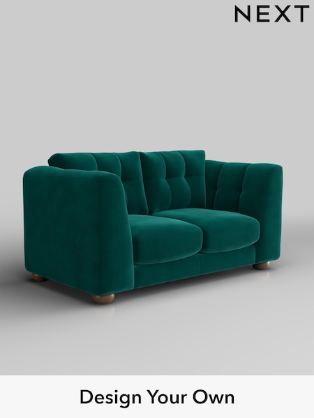 Plush Velvet Easy Clean/Juniper Green Jasmine (W44854) | £1,275