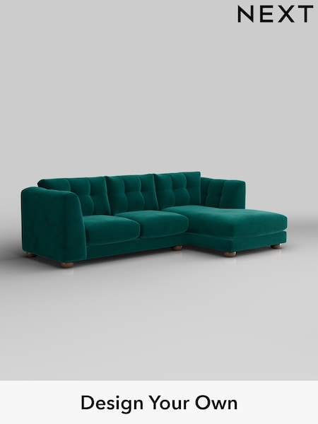 Plush Velvet Easy Clean/Juniper Green Jasmine (W44854) | £2,075