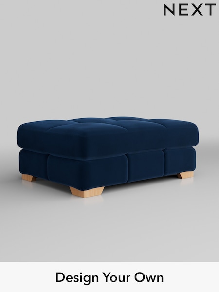 Plush Velvet Easy Clean/Navy Blue Brooke Deep Sit (W44855) | £599