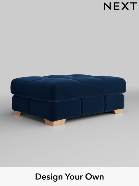 Plush Velvet Easy Clean/Navy Blue Brooke Deep Sit (W44855) | £599