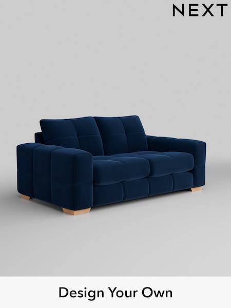 Plush Velvet Easy Clean/Navy Blue Brooke Deep Sit (W44855) | £1,625