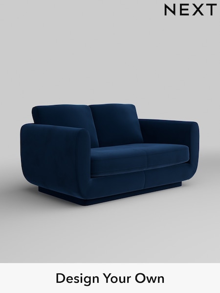 Plush Velvet Easy Clean/Navy Blue N Premium Pia (W44865) | £1,325