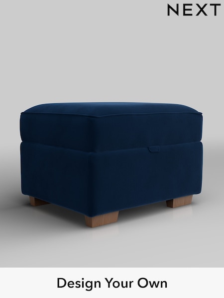 Plush Velvet Easy Clean/Navy Blue Malvern (W44868) | £475