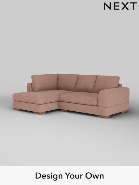 Plush Velvet Easy Clean/Mid Natural Clayton (W44893) | £1,725