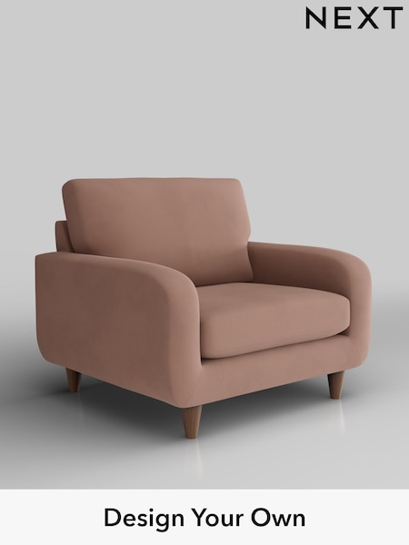 Plush Velvet Easy Clean/Mid Natural Camden (W44894) | £650