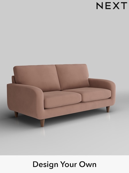 Plush Velvet Easy Clean/Mid Natural Camden (W44894) | £999