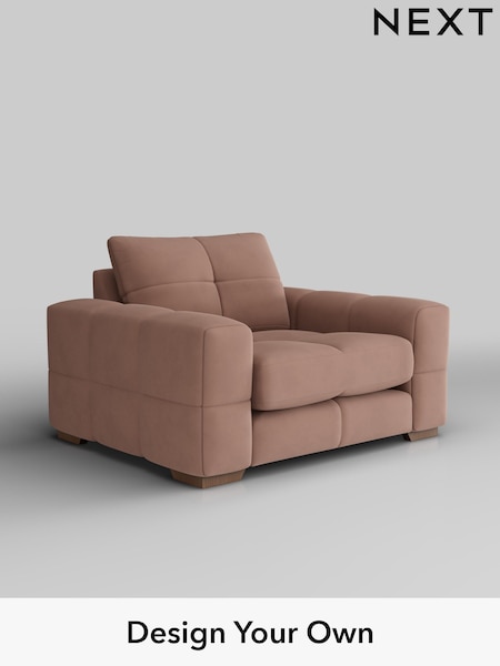 Plush Velvet Easy Clean/Mid Natural Brooke Deep Sit (W44897) | £1,325