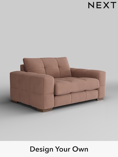 Plush Velvet Easy Clean/Mid Natural Brooke Deep Sit (W44897) | £1,525