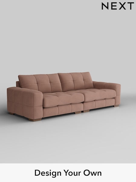 Plush Velvet Easy Clean/Mid Natural Brooke Deep Sit (W44897) | £1,825