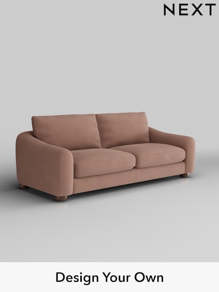 Plush Velvet Easy Clean/Mid Natural Arches (W44900) | £1,325