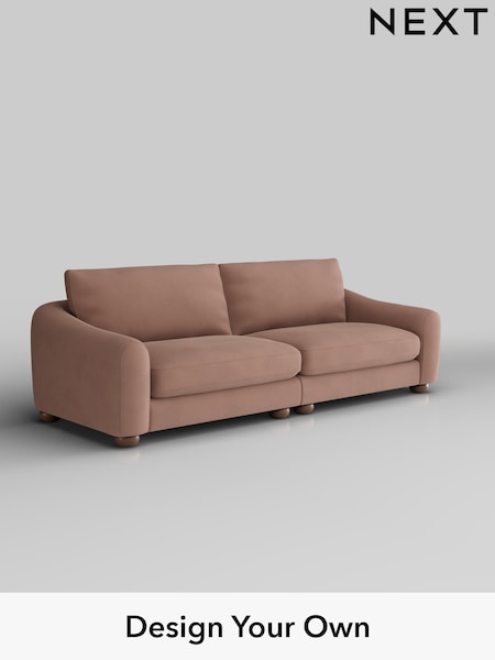 Plush Velvet Easy Clean/Mid Natural Arches (W44900) | £1,425