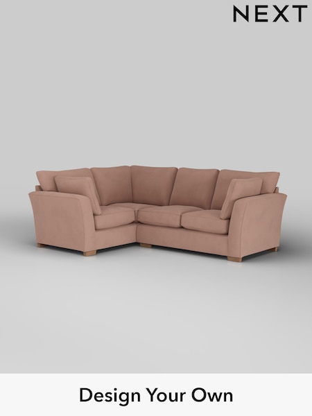 Plush Velvet Easy Clean/Mid Natural Heath Highback (W44904) | £2,050