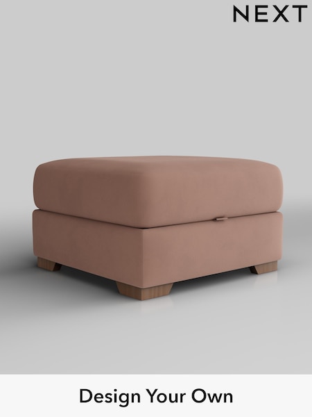Plush Velvet Easy Clean/Mid Natural Houghton Deep Relaxed Sit (W44905) | £499