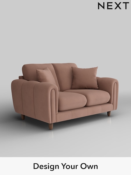 Plush Velvet Easy Clean/Mid Natural Odella (W44906) | £1,175