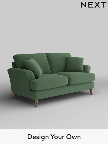 Relaxed Linen Look/Dark Green Conway Relaxed Sit (W44908) | £1,250