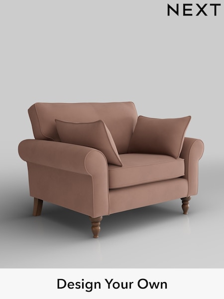 Plush Velvet Easy Clean/Mid Natural Mallory (W44911) | £725