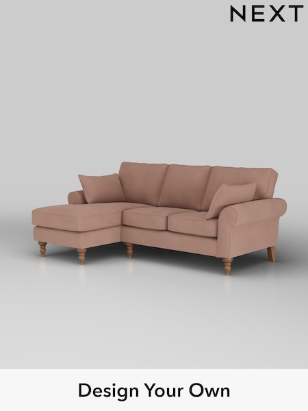 Plush Velvet Easy Clean/Mid Natural Mallory (W44911) | £1,475