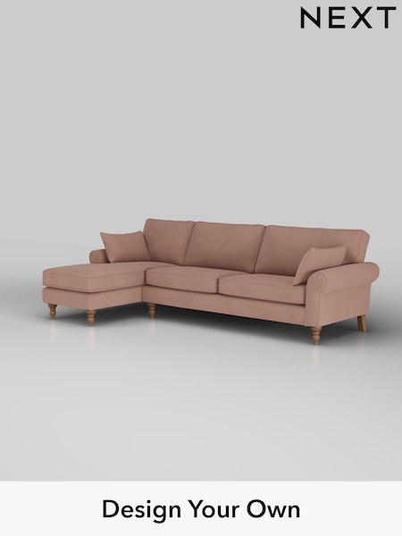 Plush Velvet Easy Clean/Mid Natural Mallory (W44911) | £1,575