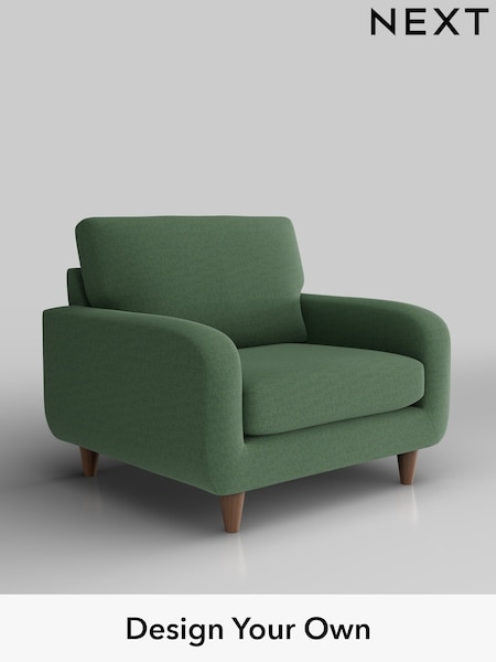 Relaxed Linen Look/Dark Green Camden (W44913) | £650