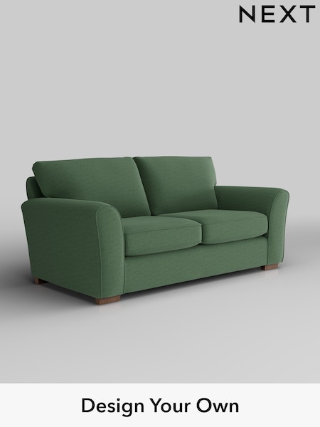 Relaxed Linen Look/Dark Green Michigan Ii (W44920) | £975