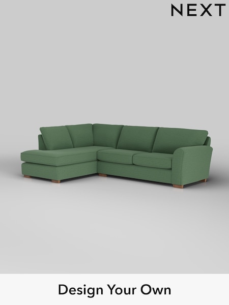 Relaxed Linen Look/Dark Green Michigan Ii (W44920) | £1,650