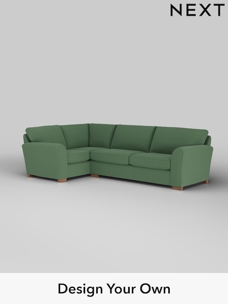 Relaxed Linen Look/Dark Green Michigan Ii (W44920) | £1,675