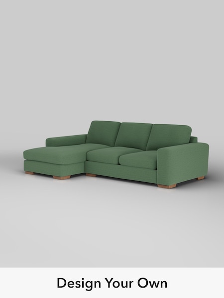 Relaxed Linen Look/Dark Green Houghton Deep Sit (W44921) | £2,050