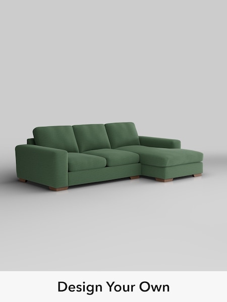 Relaxed Linen Look/Dark Green Houghton Deep Sit (W44921) | £2,050