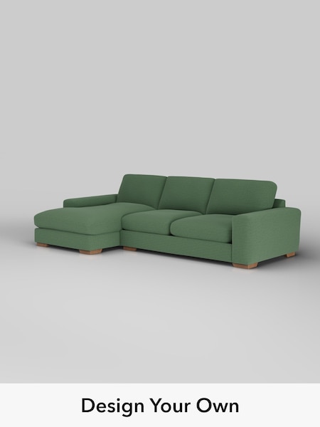 Relaxed Linen Look/Dark Green Houghton Deep Sit (W44921) | £2,250