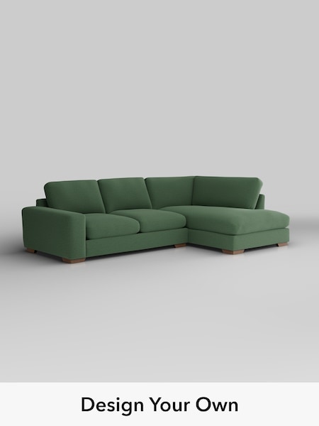 Relaxed Linen Look/Dark Green Houghton Deep Sit (W44921) | £2,199