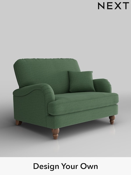 Relaxed Linen Look/Dark Green Lilly Ii (W44922) | £750