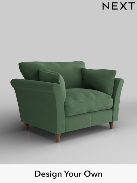 Relaxed Linen Look/Dark Green Hartley Relaxed Sit (W44925) | £925