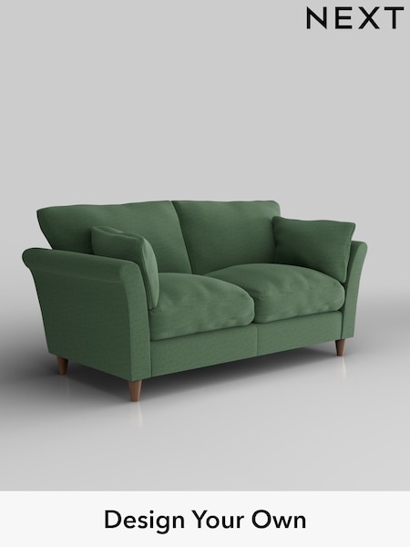 Relaxed Linen Look/Dark Green Hartley Relaxed Sit (W44925) | £1,175