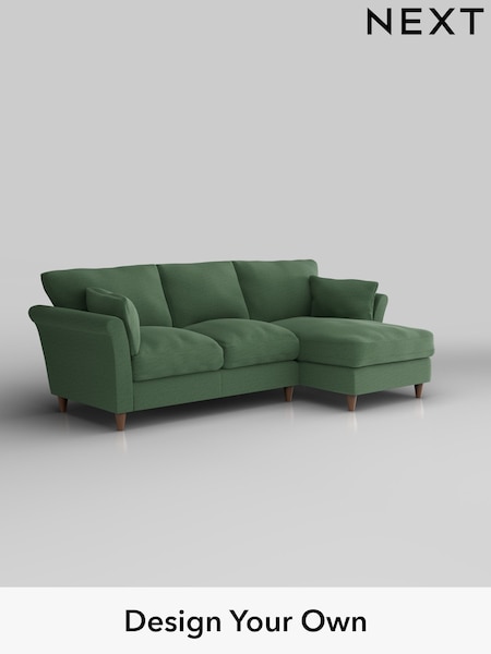 Relaxed Linen Look/Dark Green Hartley Relaxed Sit (W44925) | £1,899