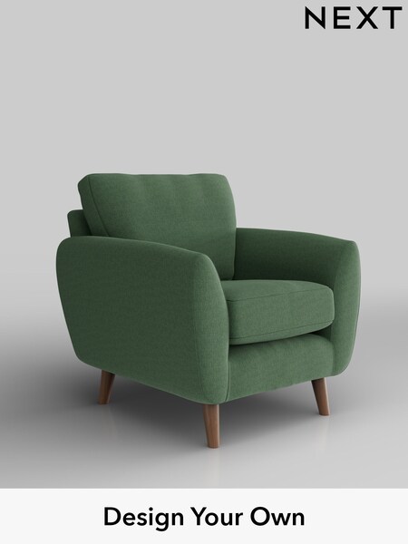 Relaxed Linen Look/Dark Green Wilson (W44930) | £550