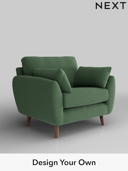 Relaxed Linen Look/Dark Green Wilson (W44930) | £650