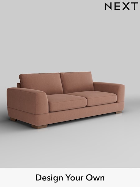 Relaxed Linen Look/Light Rust Brown Clayton (W44934) | £1,325