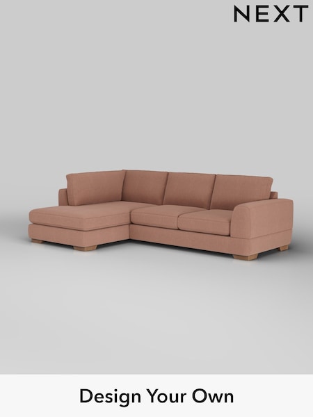Relaxed Linen Look/Light Rust Brown Clayton (W44934) | £1,825