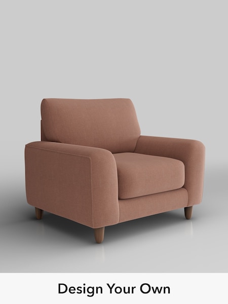 Relaxed Linen Look/Light Rust Brown Campbell (W44935) | £875