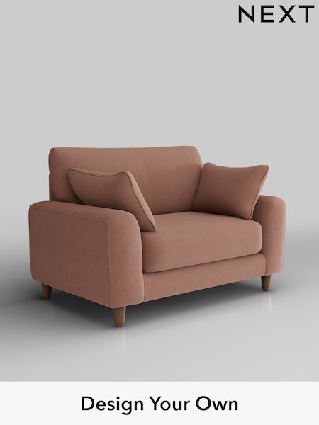 Relaxed Linen Look/Light Rust Brown Campbell (W44935) | £975