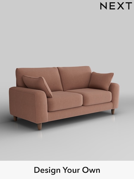 Relaxed Linen Look/Light Rust Brown Campbell (W44935) | £1,175